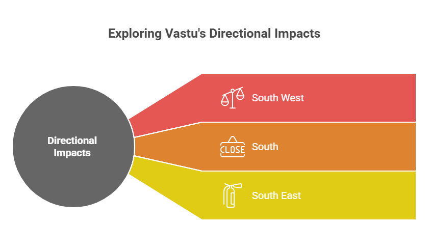 flat direction as per vastu